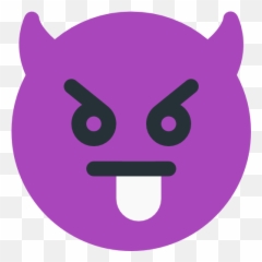 Free Icon Devil Emoji,Purple Angry Emoji