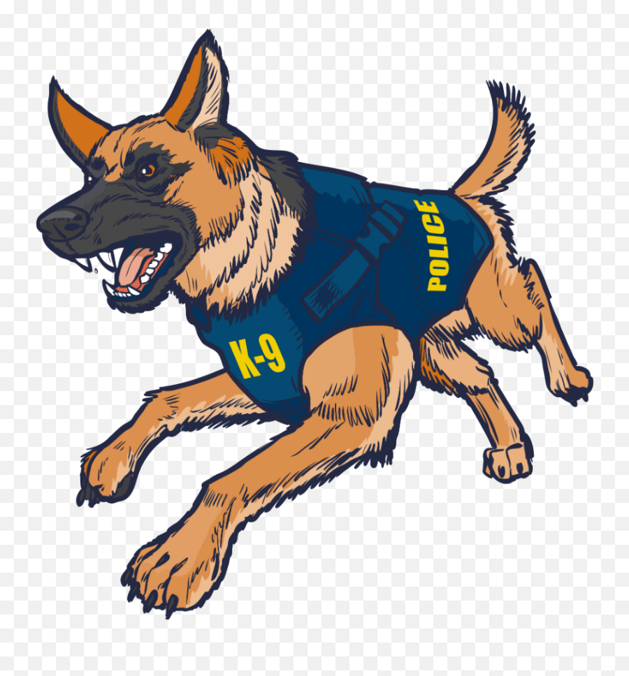 German Shepherd Temperament Dog Breeds List - Police Dog Clipart Emoji,German Emotions