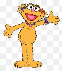 Faces Clipart Sesame Street Faces - Sesame Street Zoe Png Emoji,Sesame Street Emojis
