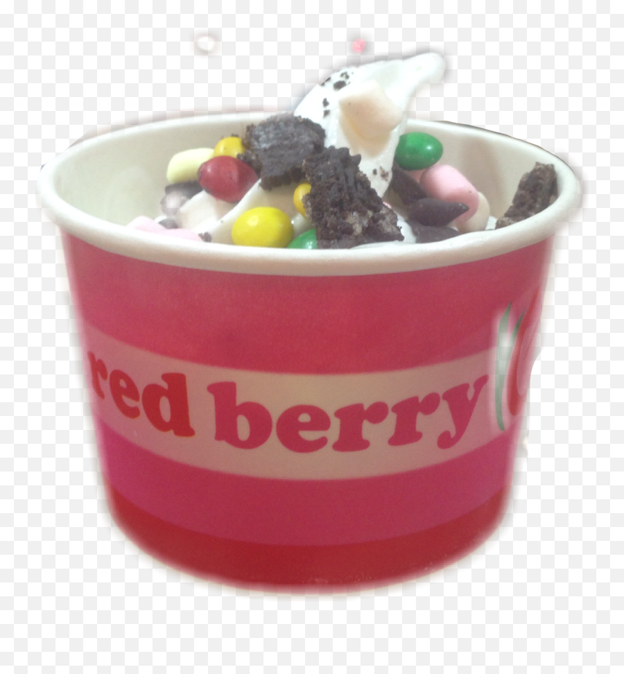 Redberry Frozen Sticker - Müller Emoji,Frozen Yogurt Emoji