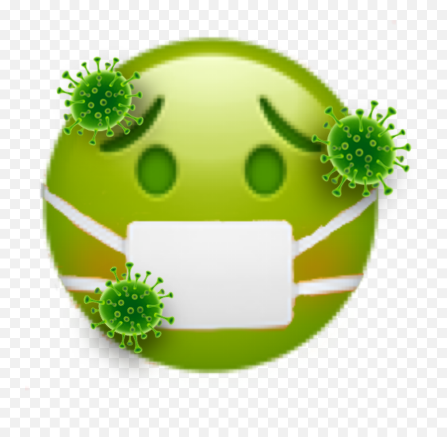 Emoji Corona Coronavirus Sticker - Happy,Msp Emojis