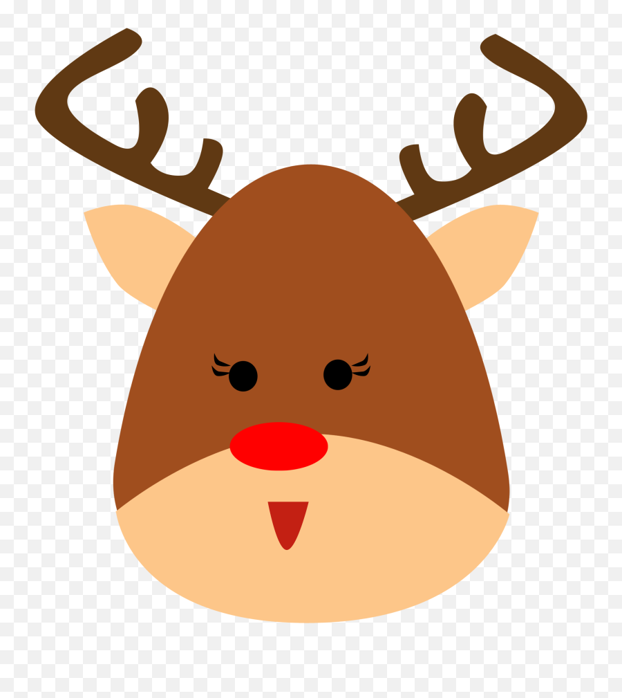 Reindeer Animal Antler - Reno Navideño Animado Png Reno Animado De Navidad Png Emoji,Antler Emoji