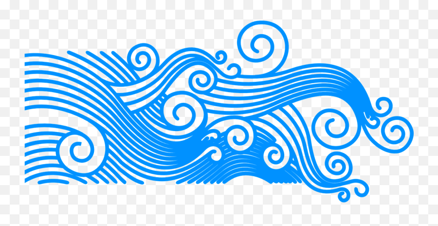 Waveswave Patternsummerglyphdesign - Free Image From Transparent Sea Clip Art Emoji,Ocean Wave Emoticon
