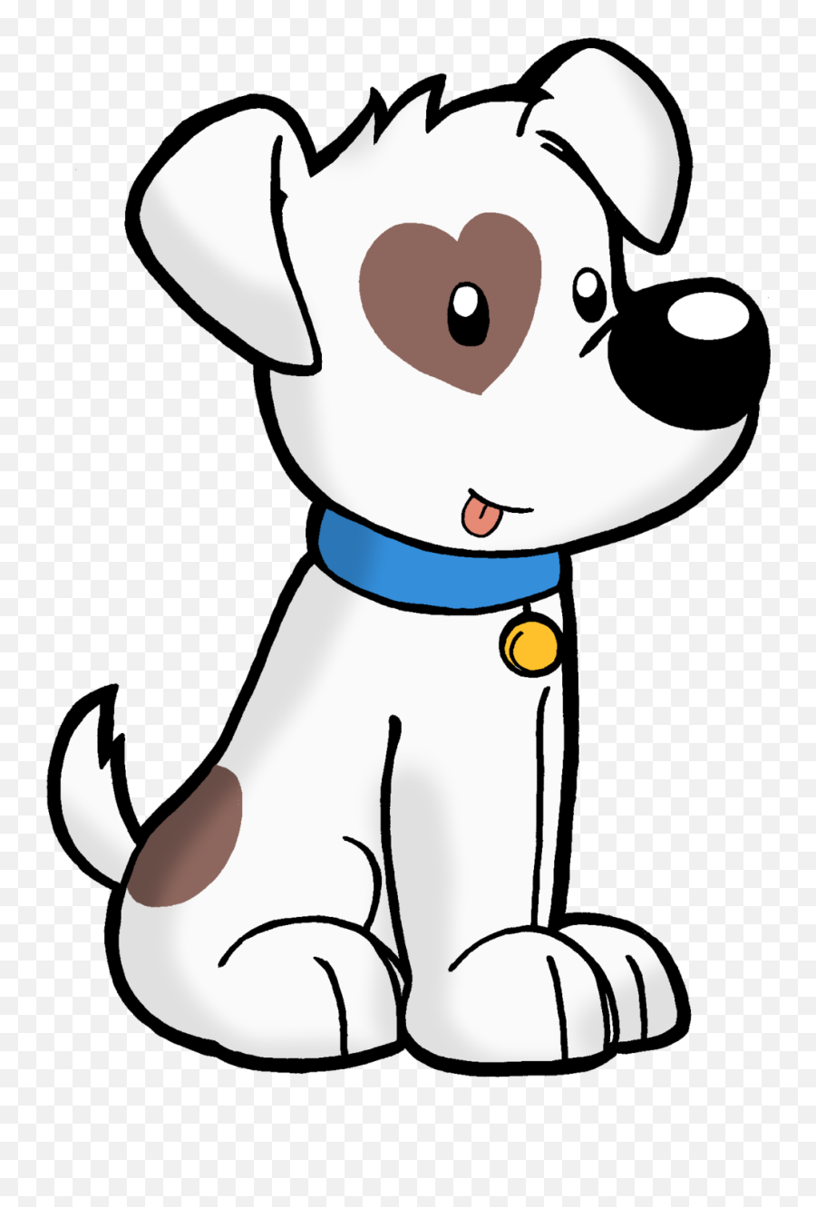 This A Cartoon Dog Just A Cartoon Dog Nothing More - Cute Cartoon Dog Transparent Background Emoji,Dog Paw Emoji