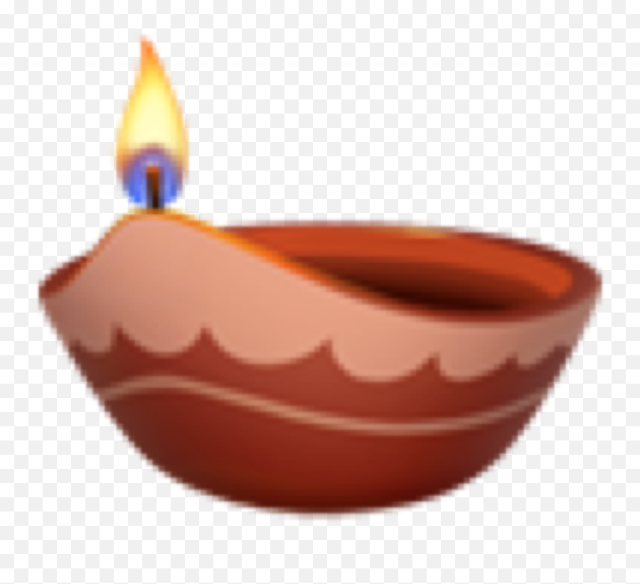 Diwali Orange Bowl Ceramic For Diya For Diwali - 480x480 Diya Lamp Emoji Apple,Lamp Emoji