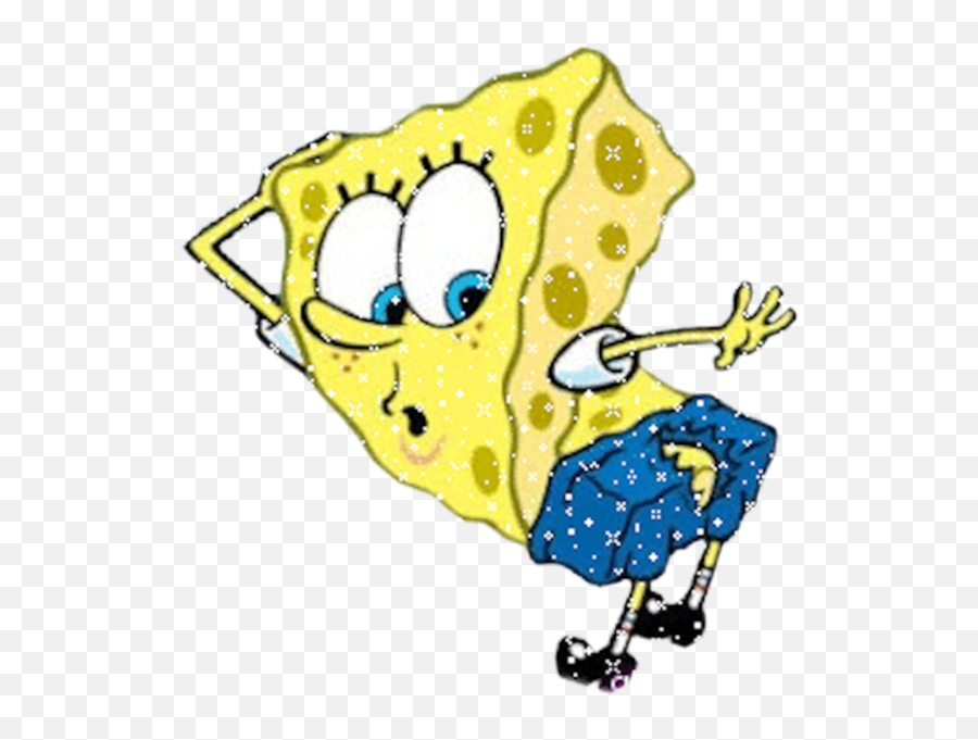 Spongebob Ripped His Pants Clipart - Spongebob Squarepants Nautical Nonsense And Sponge Buddies Emoji,Spongebob Emojis
