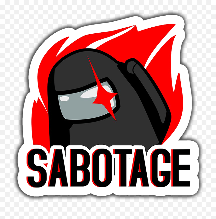 Among Us Sabotage Sticker - Among Us Imposter Çizimi Emoji,Gandalf Emoji