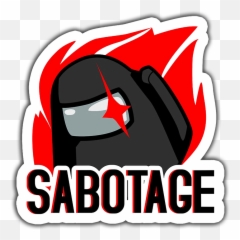 Among Us Sabotage Sticker - Among Us Imposter Çizimi Emoji,Gandalf Emoji