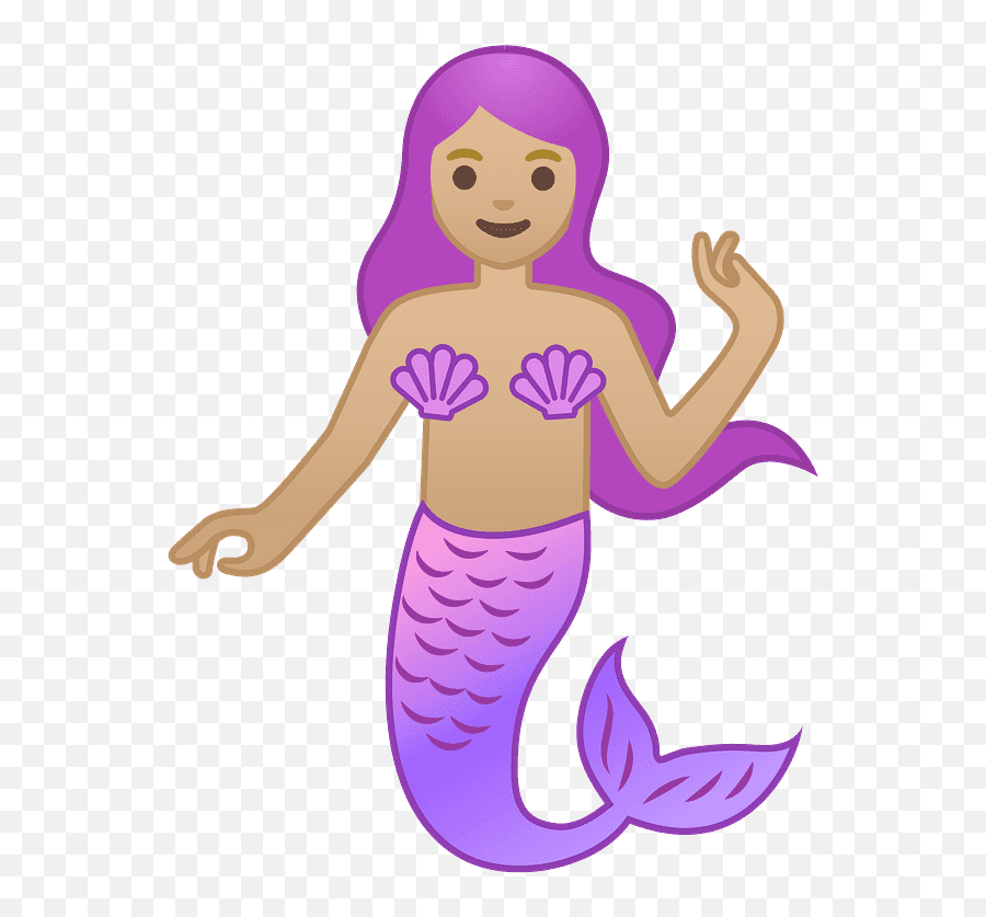 U200d Mermaid Medium - Light Skin Tone Emoji Emoji Medium Dark Skin Tone,Light Skin Emoji