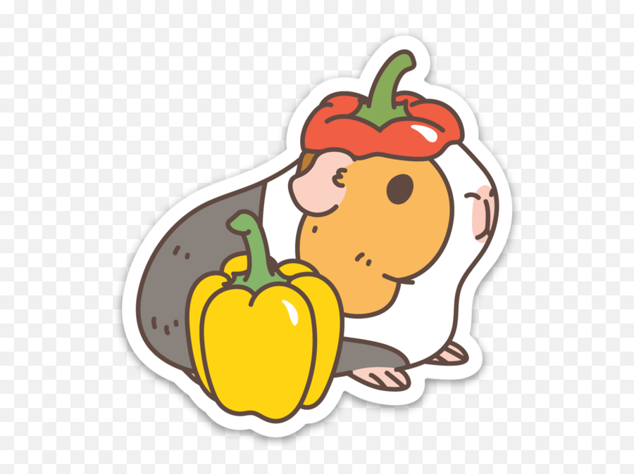 Pin En Gift Ideas - Guinea Pig Stickers For Cars Emoji,Guinea Pig Emoji