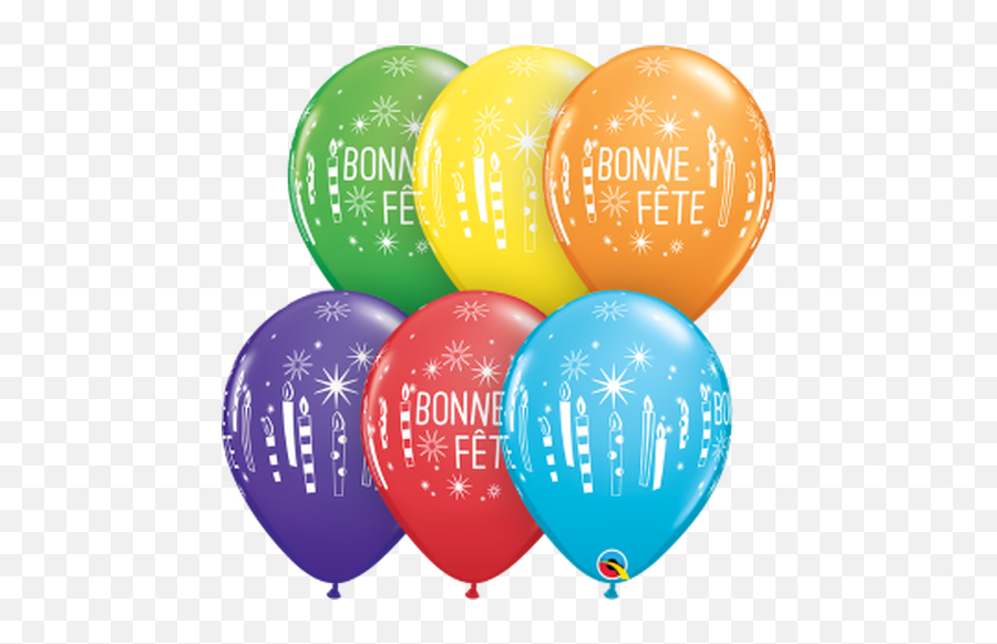 Gâteau Et Chandelle Ballon En Latex - Balloon And Birthday Candles Emoji,Gateau Emoji