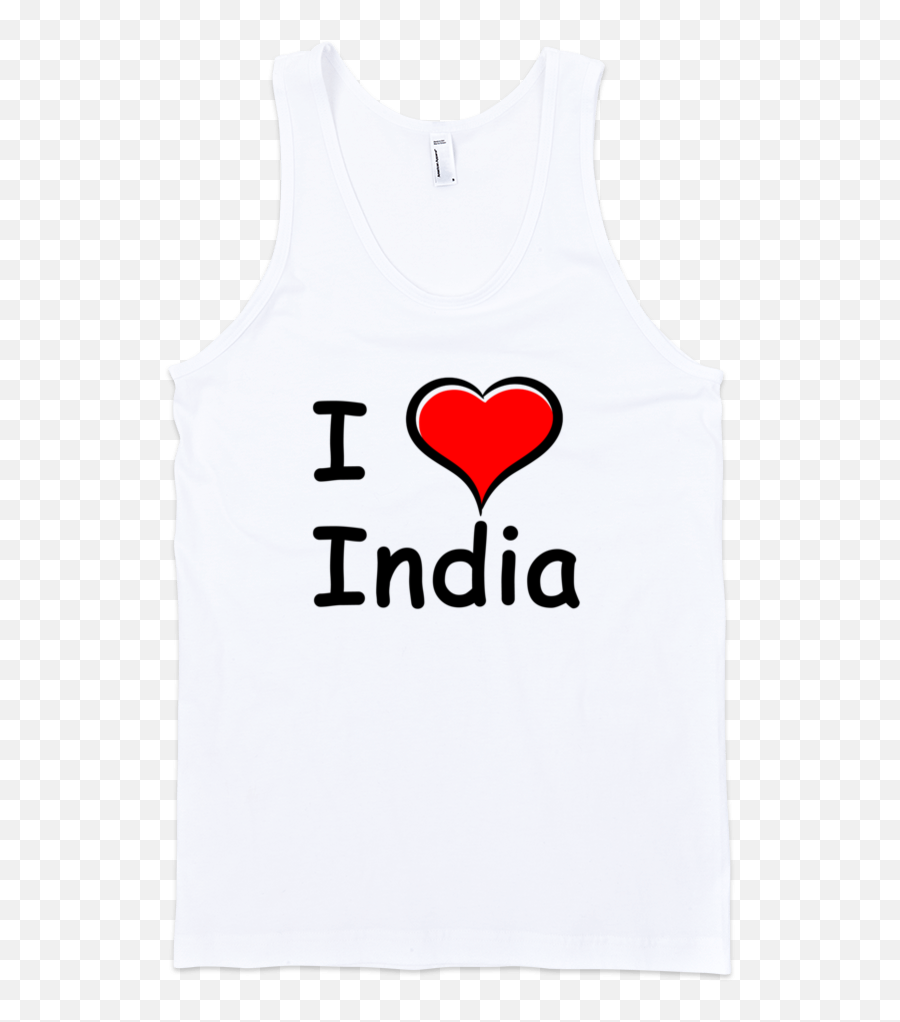 India Fine Jersey Tank Top Unisex - Sleeveless Emoji,Emoji T Shirt India