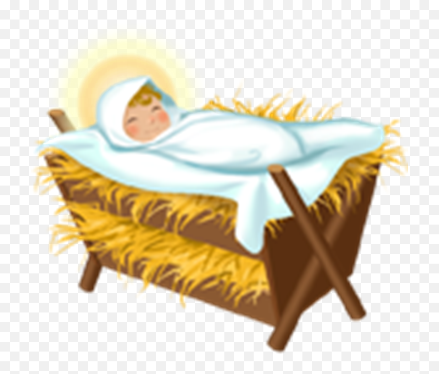 Free Baby Jesus In A Manger Images Download Free Clip Art - Baby Jesus In Manger Clipart Emoji,Manger Other Emotion