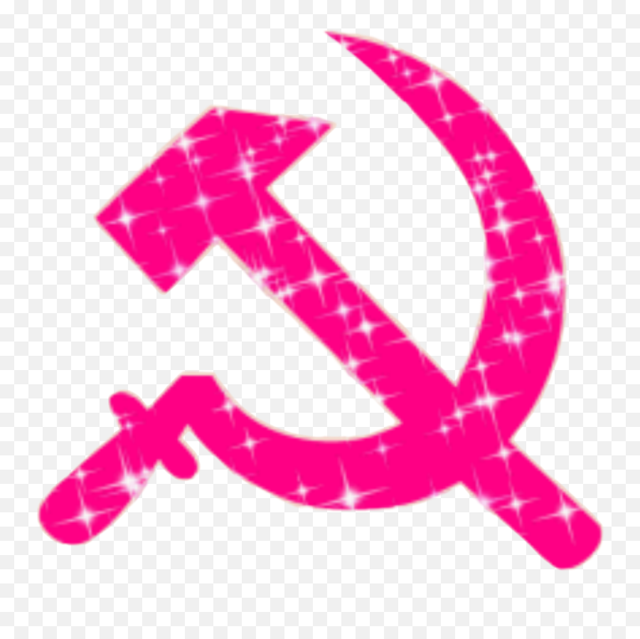 Soviet Revolution Sticker - Hammer And Sickle Black Emoji,Soviet Symbols Emojis