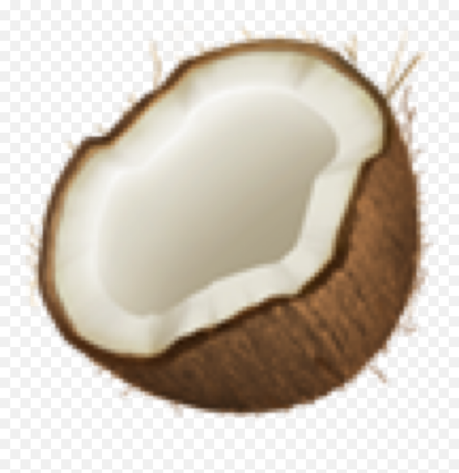 Coconut Brown Emoji Sticker By U2022real Hot Boy Shitu2022 - Coconut Emoji Apple,Cocnut Emoji Con