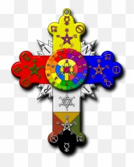 The Books Of Foundation The Books Of Foundation - Aleister Golden Dawn Cross Emoji,Emotion Code Discarnates