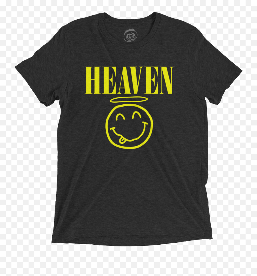 Heaven Tee - Pac Man Insert Coin T Shirt Emoji,Tear Wipe Emoticon