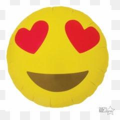 Folienballon Emoji Herzaugenheart Eyes - Ballon Shop Schweiz Emoji Cinta Dan Sayang,Sind Wir Ein Paar Emoji