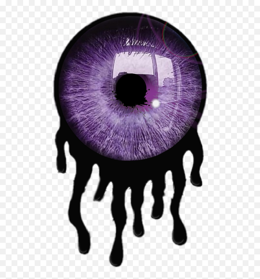 Eye Puple Galaxy Art Image By Shunyni - Purple Eye Gif Emoji,Eye Cutouts For Emojis