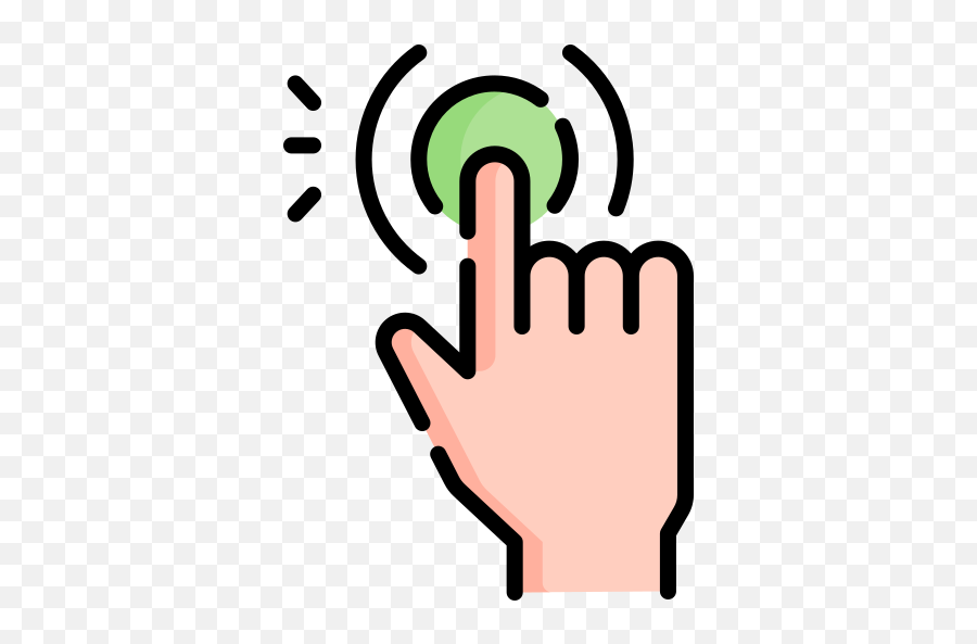 Push - Free Gestures Icons Push Switch On Icon Emoji,Wave Hands Emoji