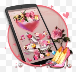 Salmon Pearl Sandal Theme - Google Play Smartphone Emoji,Pink Flip Flop Emoji