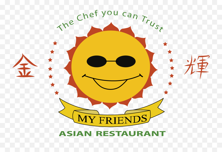 My Friends Asian Restaurant Flavour Of Asian Dishes In - Happy Emoji,Friends Emoticon