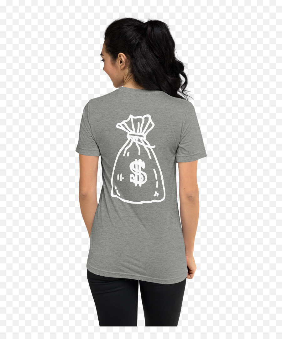 Short Sleeve Money Bag T - Shirt Emoji,Emoji Crop Tops T Shirt Cheap Under $5