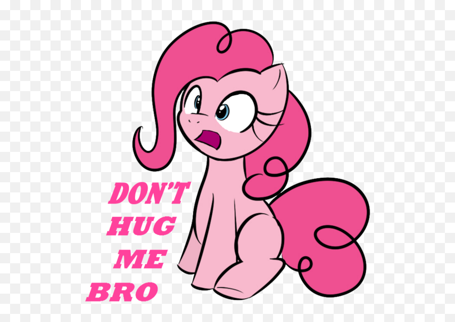 Donu0027t Hug Me Bro Pony Reactions Know Your Meme Emoji,Who? Me? Emotion