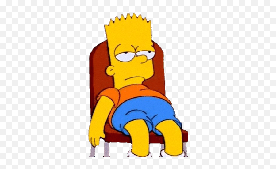 Aesthetic Cartoon Character Mood Sad Lisa Simpson Emoji,The Moaning Emoji Png