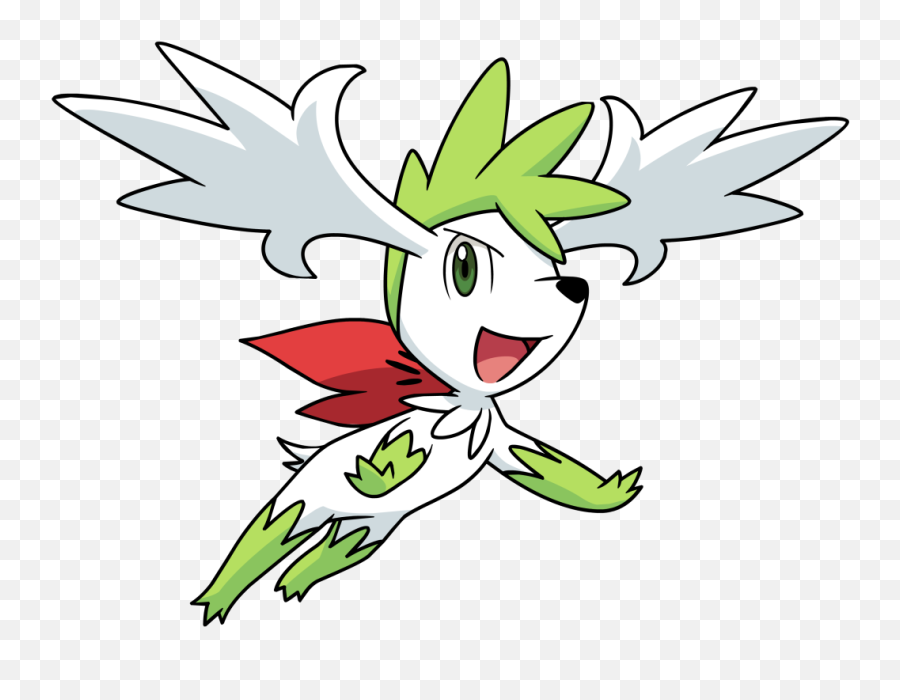 Sky Shaymin Is Best Pokemon - Shaymin Sky Form Cute Clipart Emoji,Skies Emoji