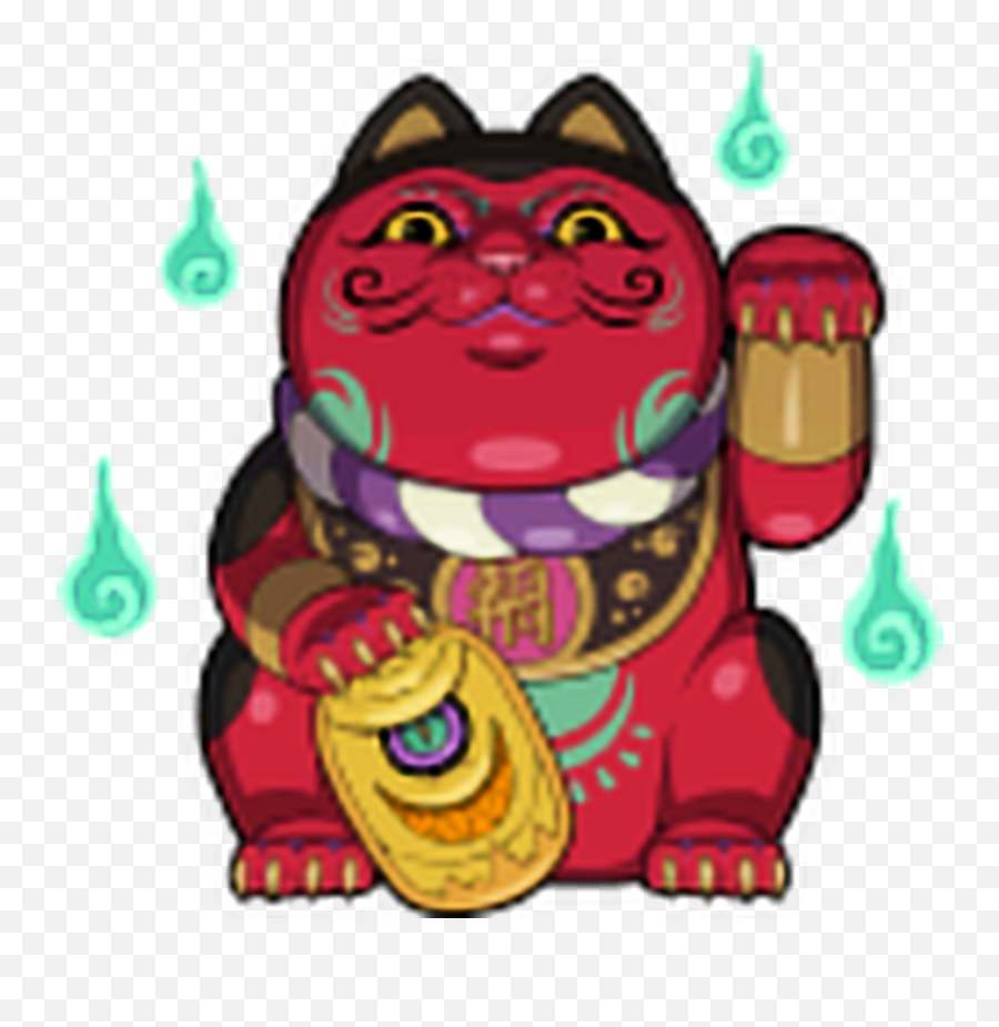 Red Paws Yo - Kai Watch Wiki Fandom Emoji,Cat Paws Japanese Emoticon