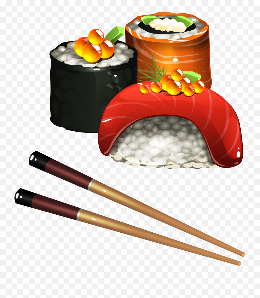 Sushi Clipart - Clipart Sushi Emoji,Sushi Emoji Png