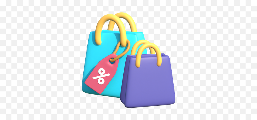 Premium Discount Shopping 3d Illustration Download In Png Emoji,Discount Emoji
