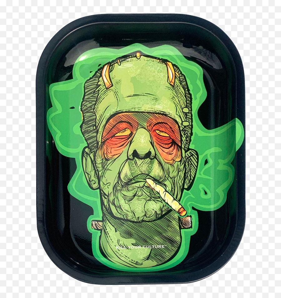 Kill Your Culture Frankenstoned Rolling Tray Emoji,Horror Emoji Set