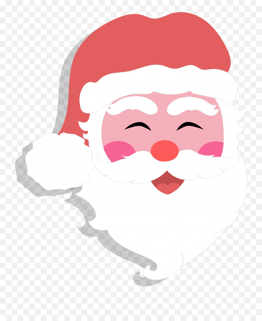 Santa Claus Illustration Free Stock Photo - Public Domain Santa Claus Emoji,Santa Emotions