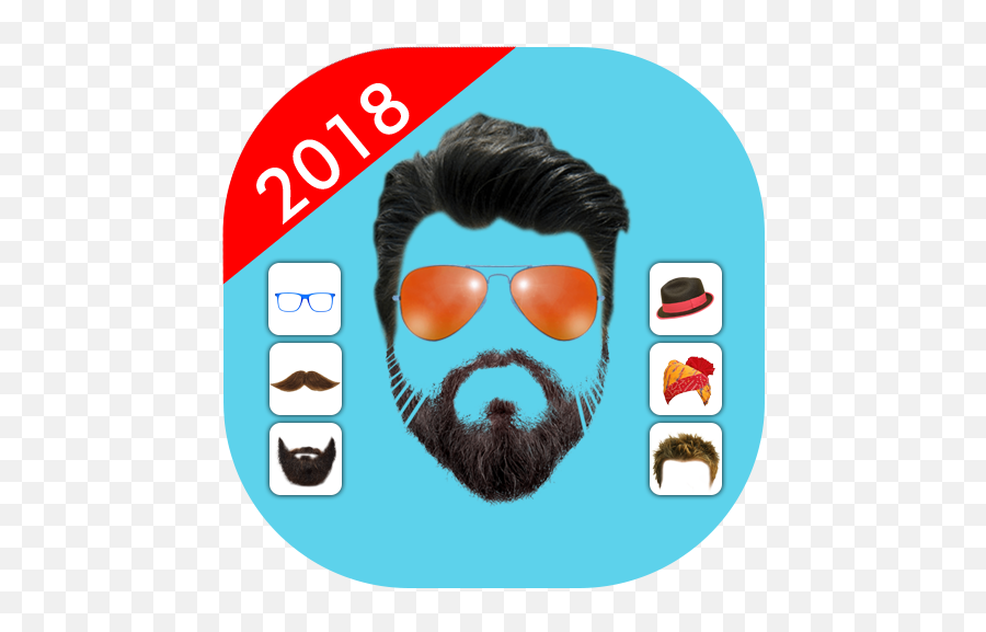 Man Photo Editor Man Hair Style Mustache Hats - App Su Beard Psd Emoji,Pimple Emoji