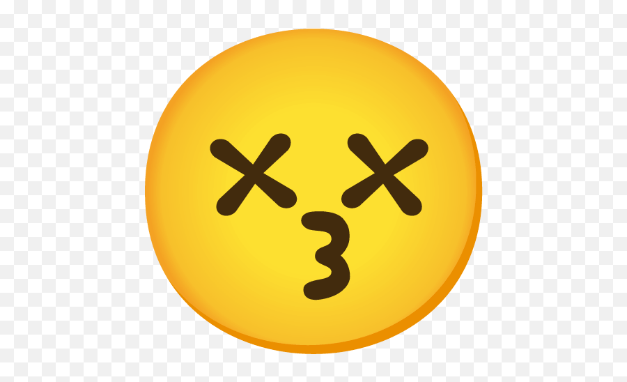 Kissing Emoji,Badly Drawn Emoji
