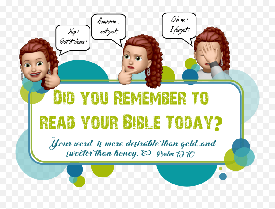Did You Remember To Read Your Bible Today - Wellspring Did You Remember To Read The Bible Emoji,Emoji Bible Verses