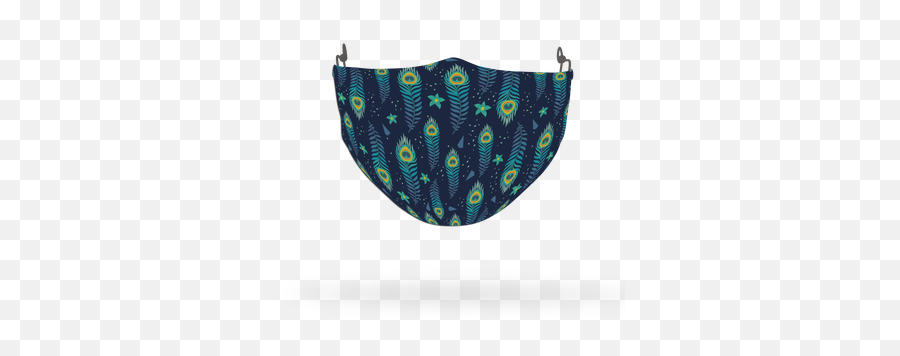 Peacock Animal Pattern Face Covering Print 1 - Celebrity Swimsuit Bottom Emoji,Pogba Emoji Hair