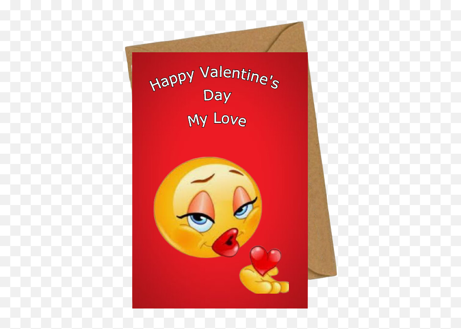Free Emoji Valentines Greeting Ecards - Happy,Free African American Emoji