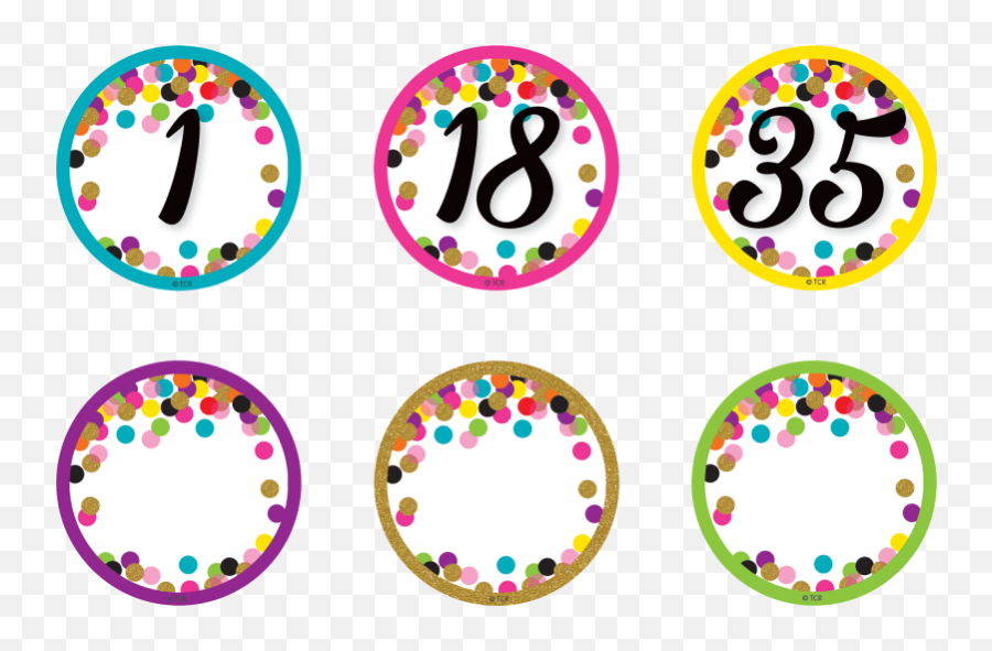 Confetti Numbers Magnetic Accents Confetti Toys U0026 Games - Confetti Numbers Magnetic Accents Emoji,Emoji Comforter Full Size