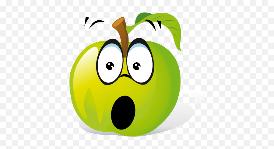 Apples Sp Emoji By Toprank Games - Cartoon Fruits And Vegetables Transparent Background,Bun Emoji