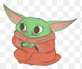 Baby Yoda By Projecteva Whatsapp Stickers - Stickers Cloud Emoji,Star Wars Emoji Yoda