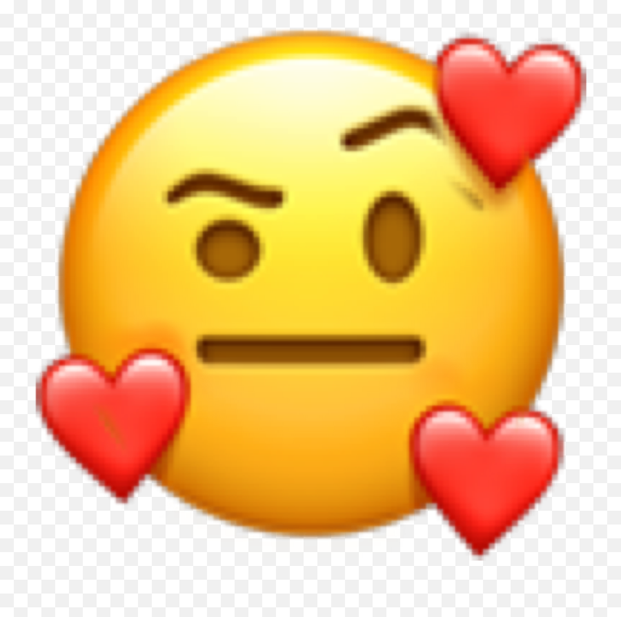 Inlove Heart Emoji Sticker By Hinoodles - Lovey Emoji,Heart Emoji Emoji
