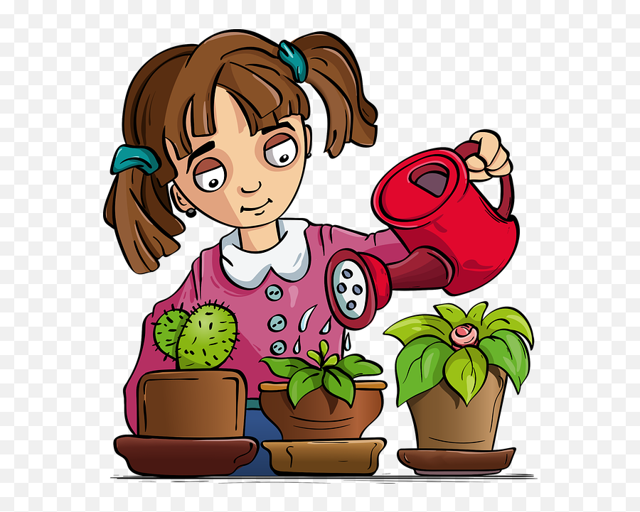Real Conditionals - Water The Plants Cartoon Png Emoji,Pigtail Emoji