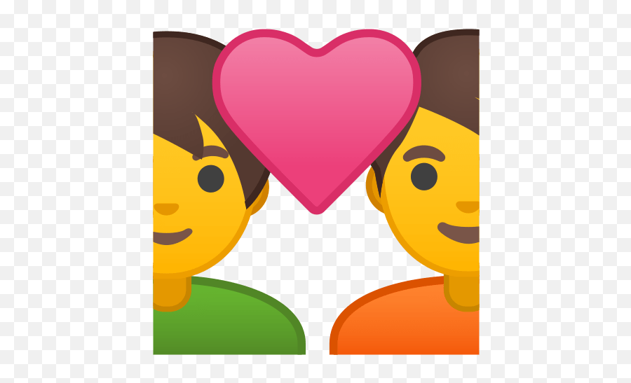 Couple With Heart Emoji Meaning With - Couple Love Emoji,Love Emoji