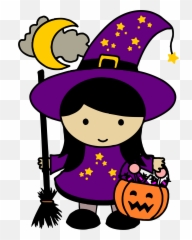 Cute Halloween Witch Transparent Png - Stickpng Sex Machines Museum Emoji,Emoticon Bruja
