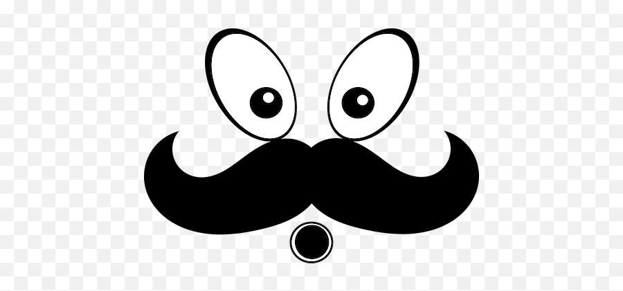 300 Free Mustache U0026 Beard Illustrations - Pixabay Mustache Face Png Emoji,Mustache Emoji