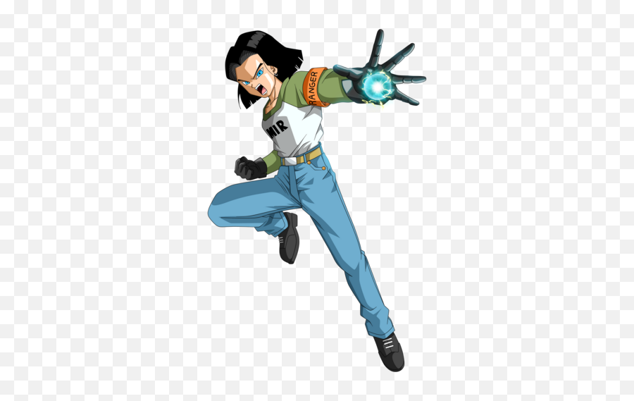 Android 17 Power Level - Android Dragon Ball Drawing Emoji,Android 17 Human Emotions