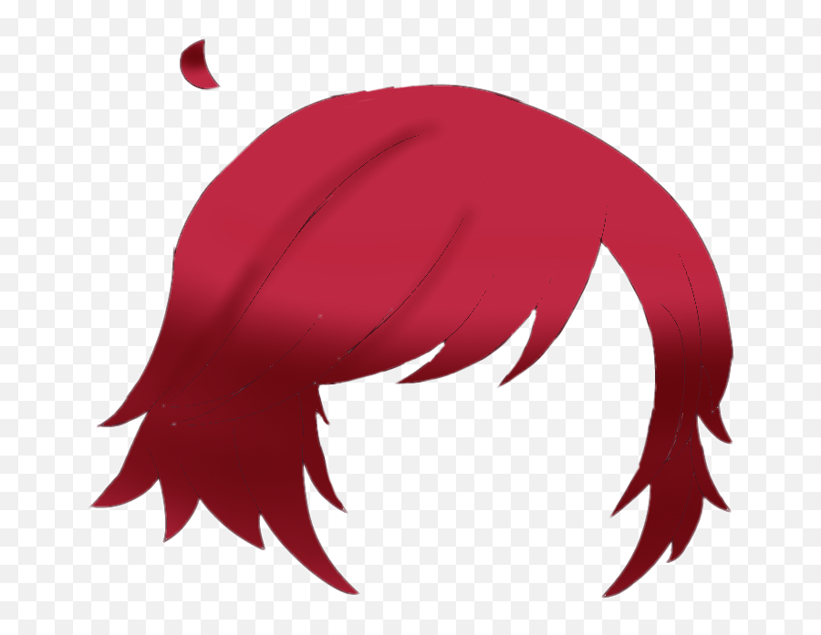 Hair Hairgacha Sticker - Gacha Life Red Hair Stickers Emoji,Hair Fli Emojis